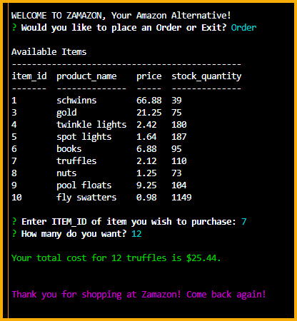 zamazon screenshot Image